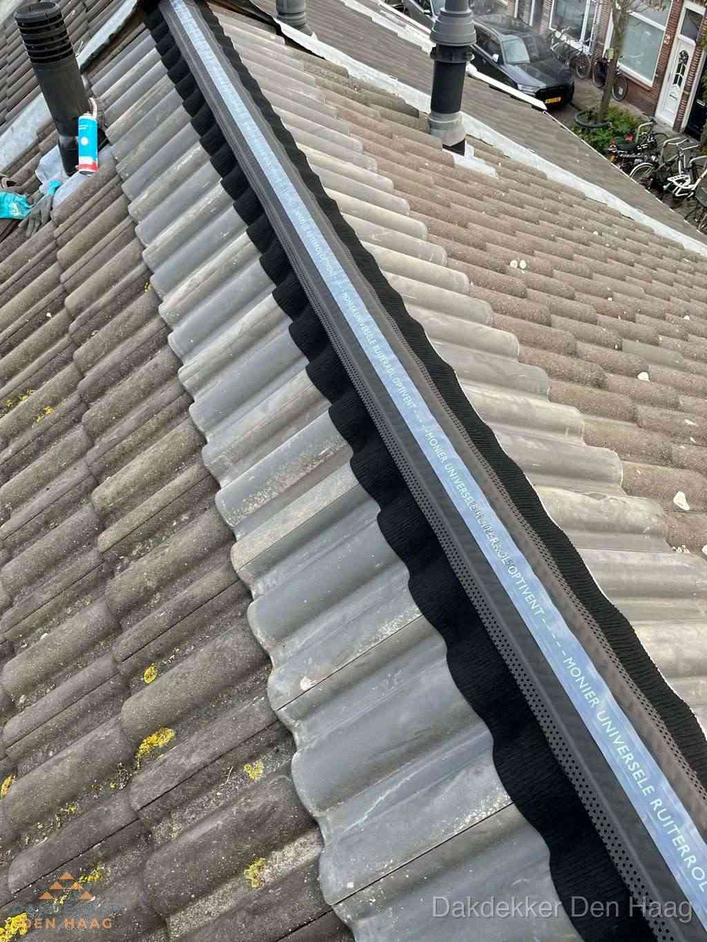 Dakrenovatie plat dak met bitumen dakbedekking in Den Haag Dakrenovatie plat dak met bitumen dakbedekking in Den Haag
