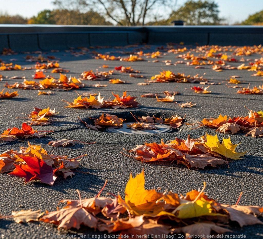 Dakschade In Herfst Den Haag